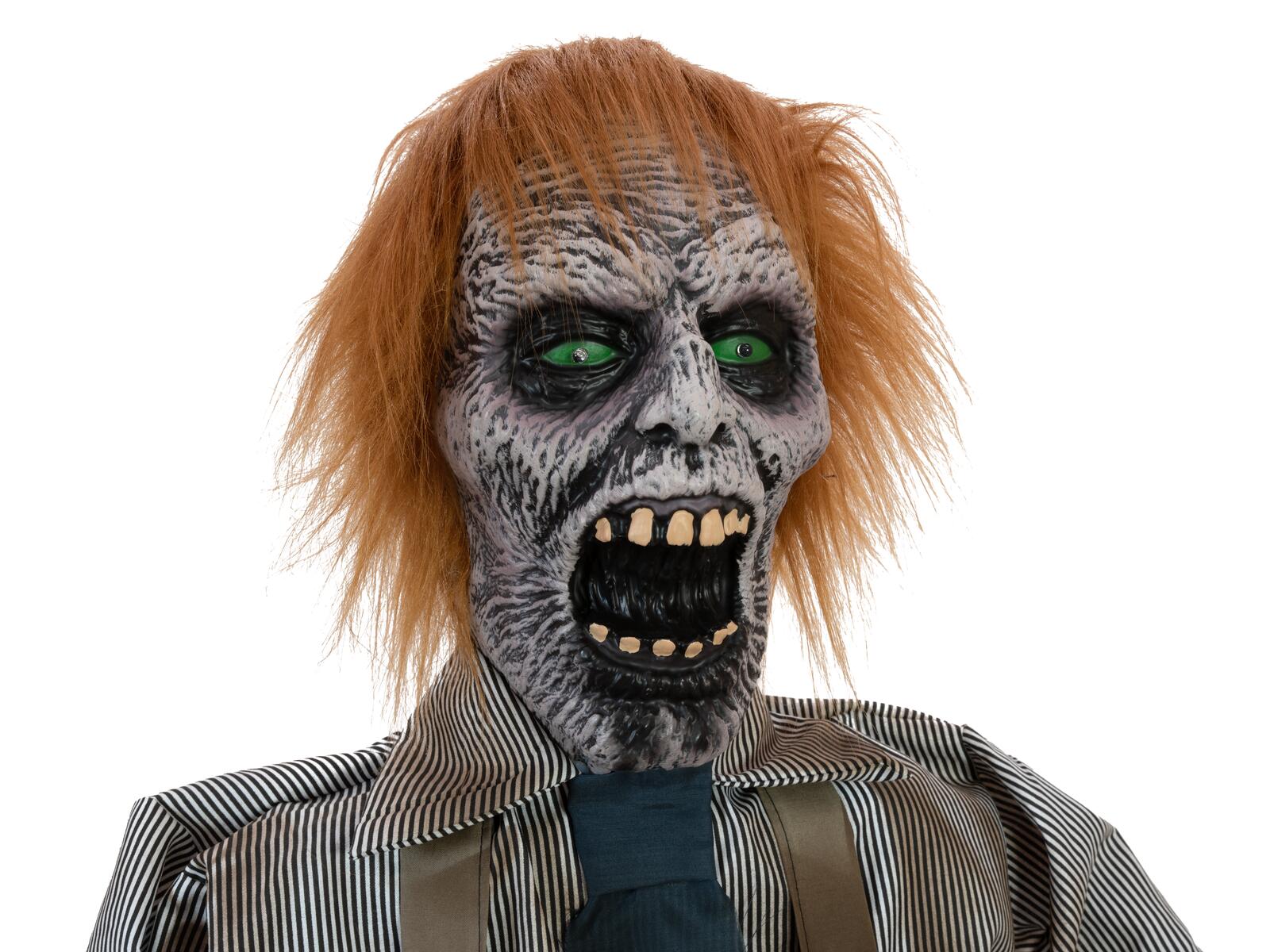Animoitu zombihahmo moottorisahalla, 170 cm