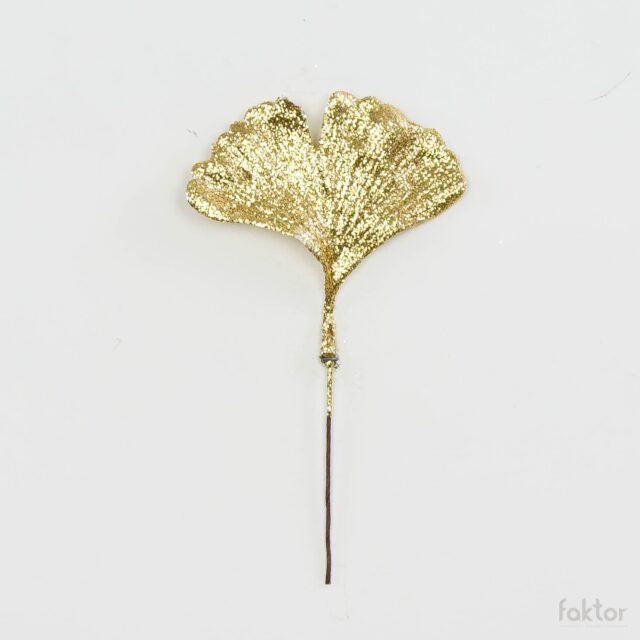 Kultainen glitteroksakoriste