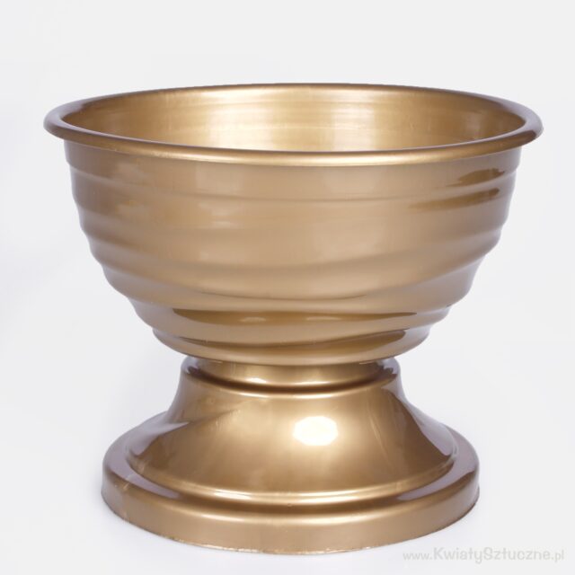 Kullanvärinen Sonia-muoviruukku 18 cm