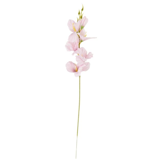 Vaaleanpunainen gladioluksen tekokukkaoksa 56 cm