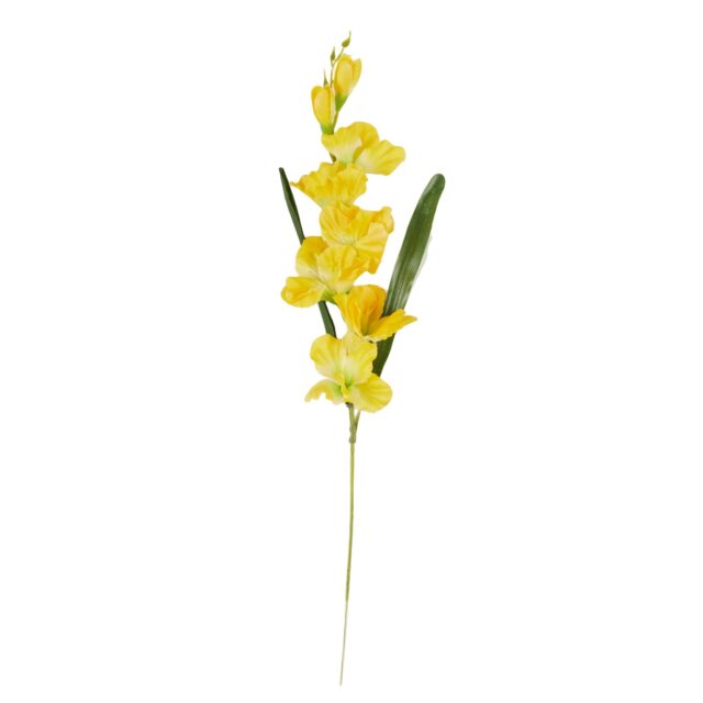 Keltainen tekogladion oksa 63 cm
