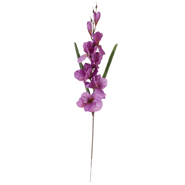 Violetti gladioluksen tekokukkaoksa