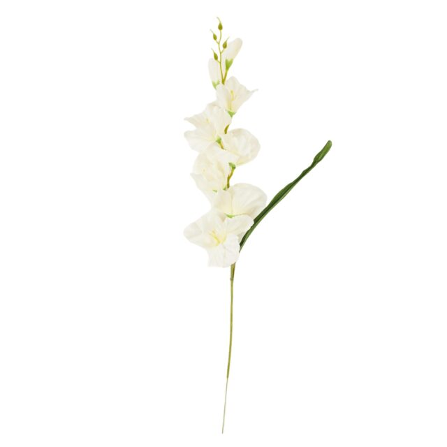 Kermanvärinen tekogladiolin oksa 63 cm