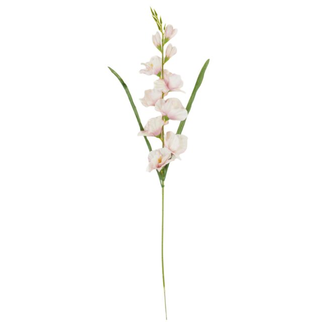 Kermanvaaleanpunainen tekogladionin oksa 80 cm