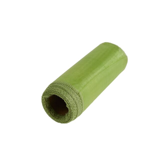 Vihreä organzarulla 12 cm