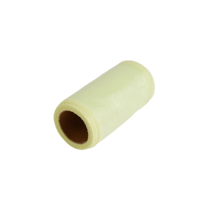 Vaaleanvihreä organzarulla 12 cm