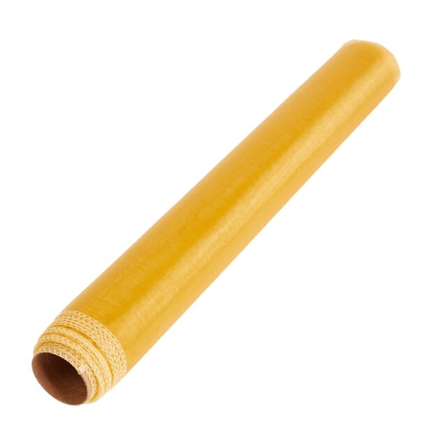 Kullanvärinen organzarulla 40 cm × 10 yd