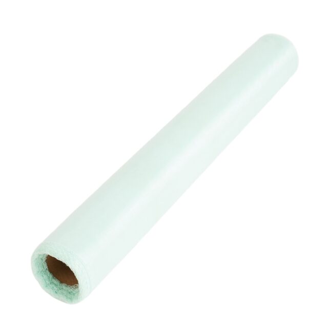 Kristallinvihreä organzarulla 40 cm × 10 yd