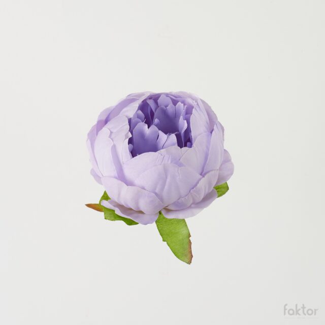 Vaaleanvioletti tekopionin kukkapää