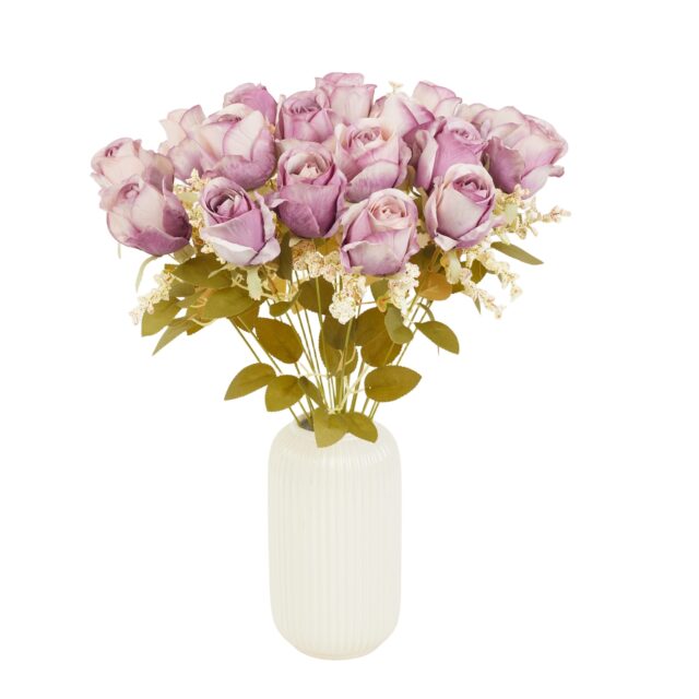 Violetti tekoruusukimppu