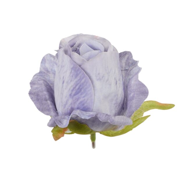 Vaalea violetti avoin tekoruusun kukkapää